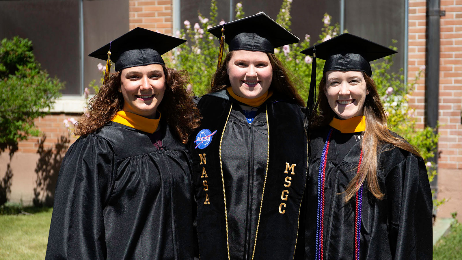 L-R: Madeline Norton, Shirley Davidson, Sabrina Crooks