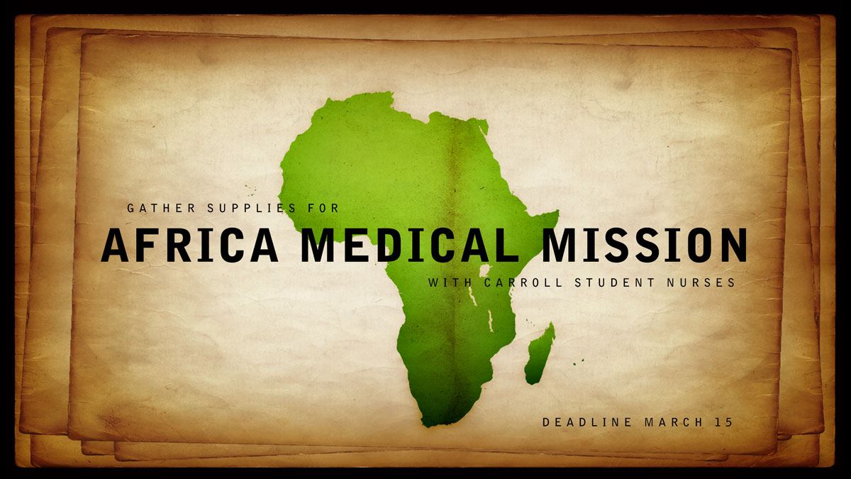 Graphic for Africa Medical Mission