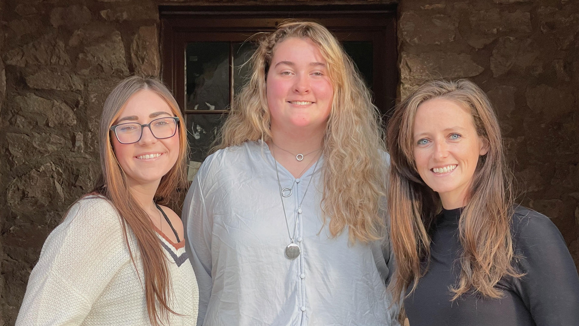 Photo of Melissa Jagelski, Angelica Sutton, and Ally Haegele