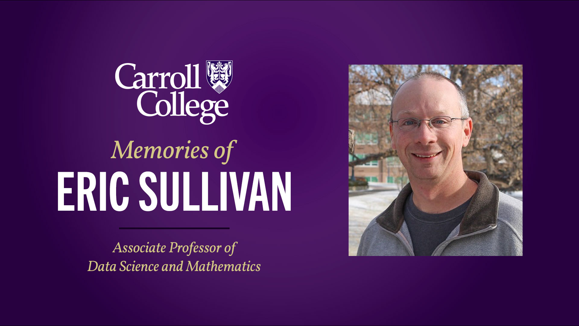 Dr. Eric Sullivan Photo