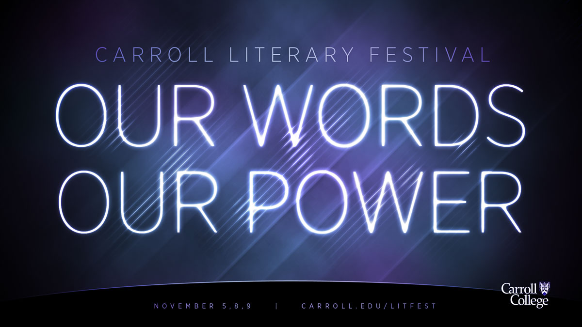 Carroll Lit Fest graphic