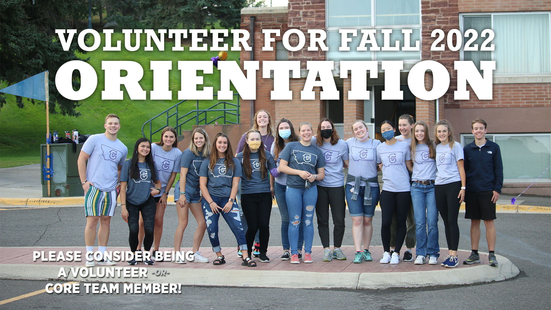 Become a 2022 Orientation Core Team member or volunteer