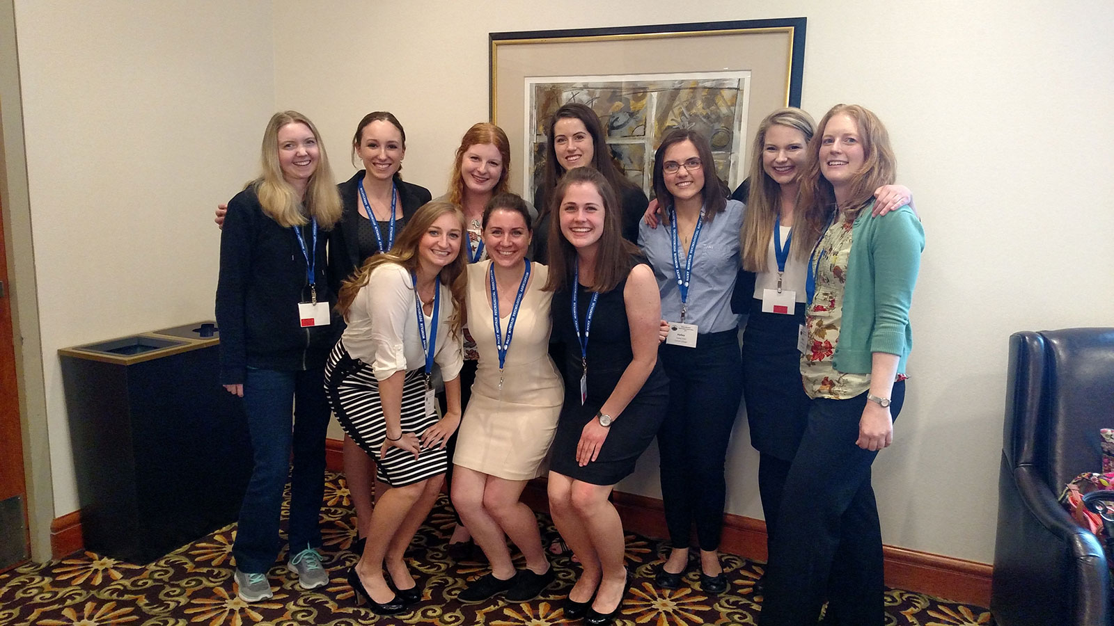 Psychology Group Poses for a Photo