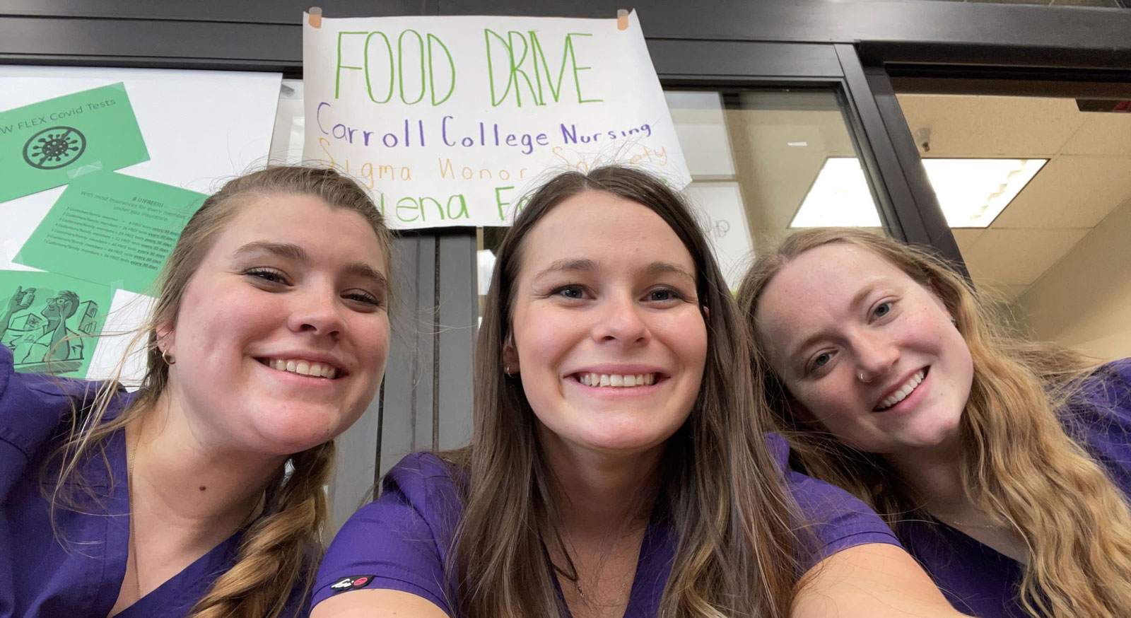 In 2022, Sigma students chose Helena Food Share as their focus and conducted food drives on campus as well as at local grocery stores, collecting monetary donations as well as more than 1,000 pounds of food. 