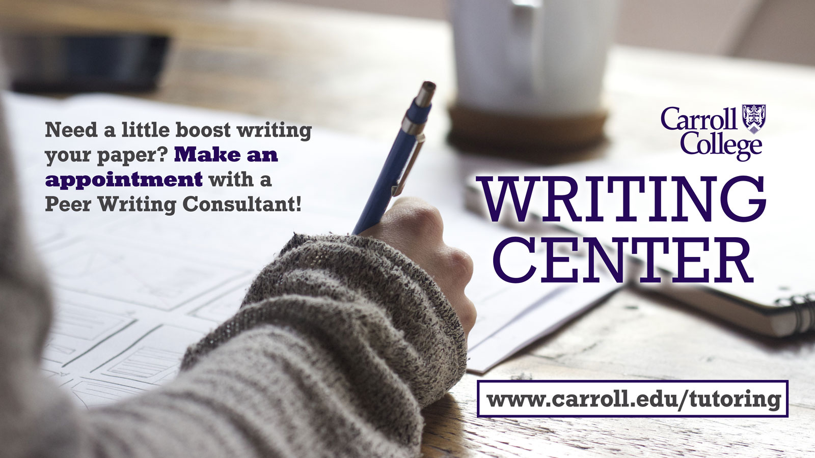 Writing Center Graphic