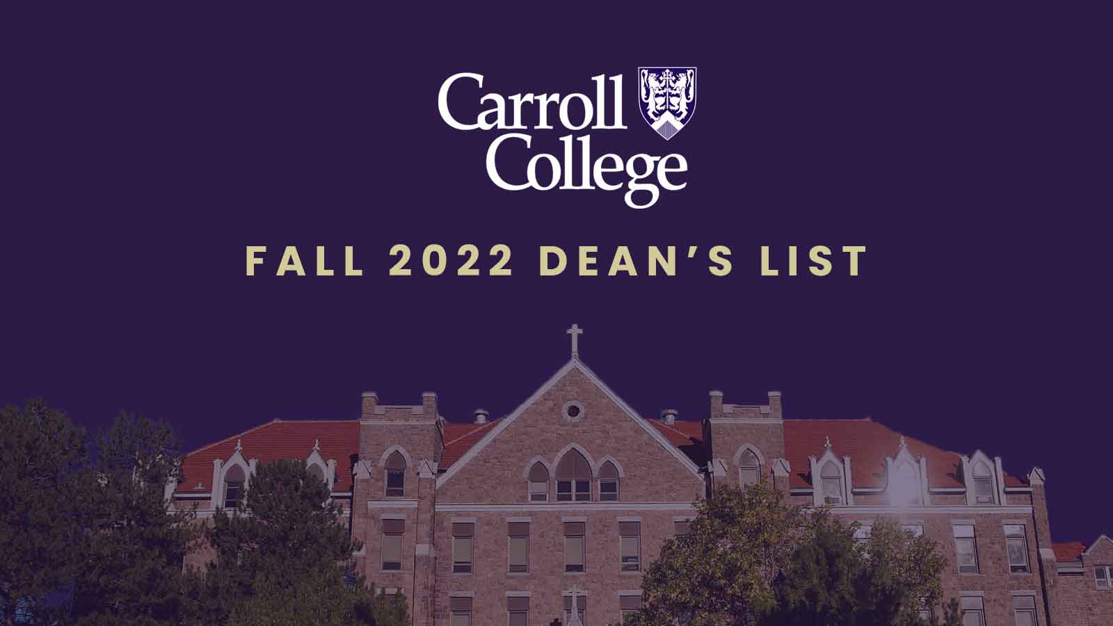 Dean's List - Fall 2022