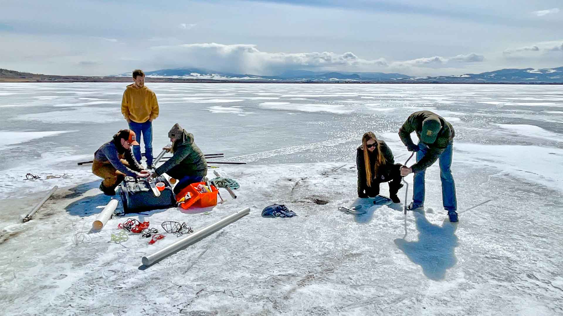 Environmental Science Winter Coring