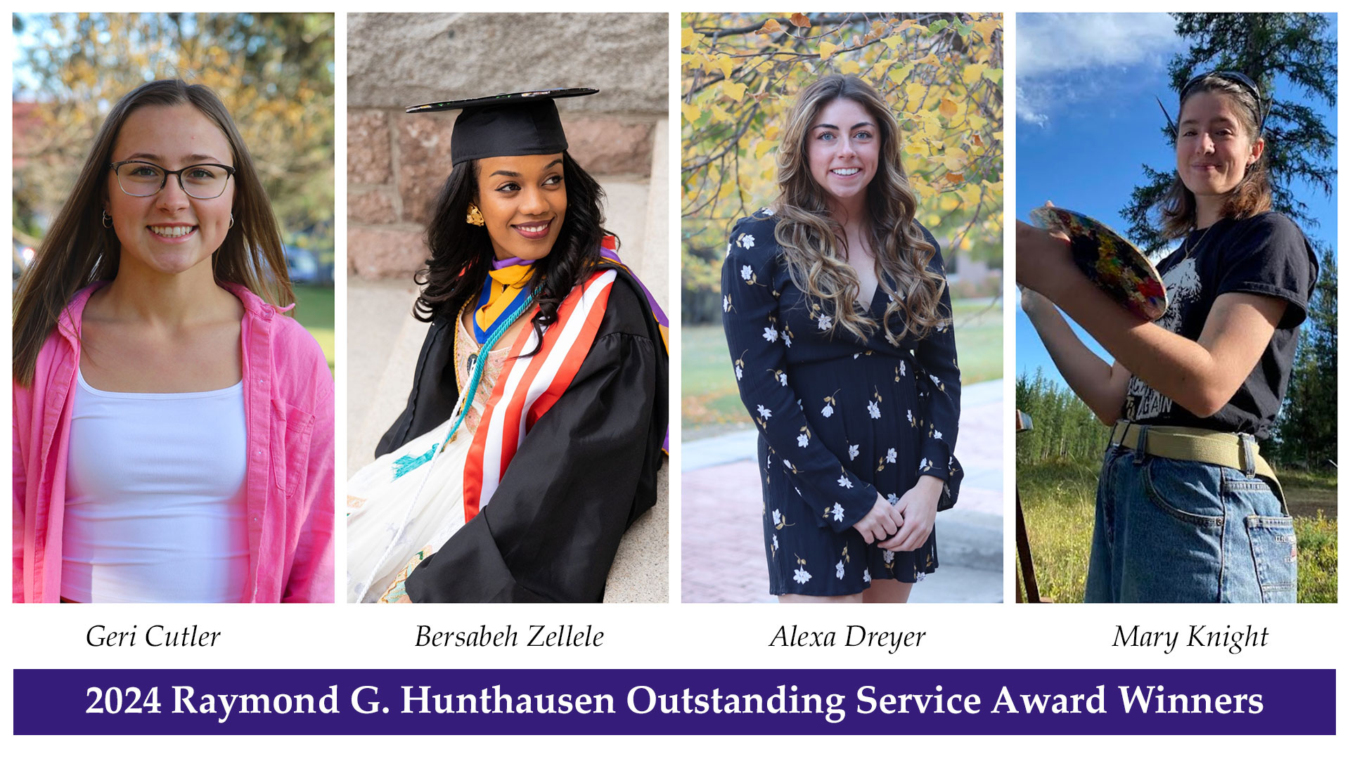 2024 Raymond G. Hunthausen Outstanding Service Award Winners