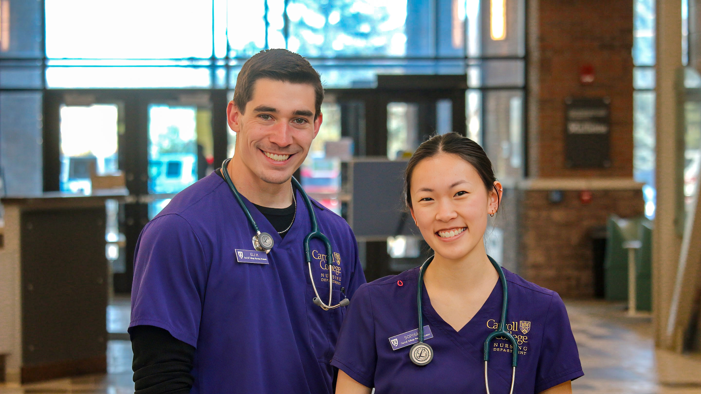 Nursing - Male and Female Student