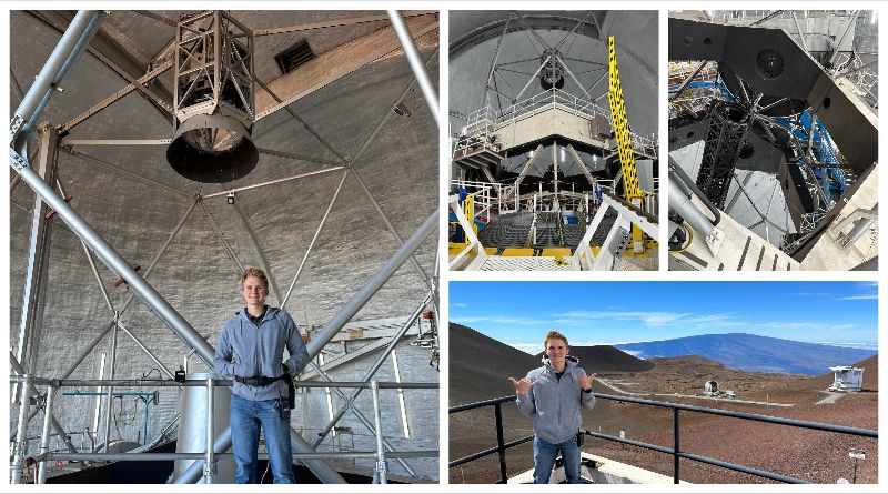 Carroll Student's Transformative Internship at Keck Observatory