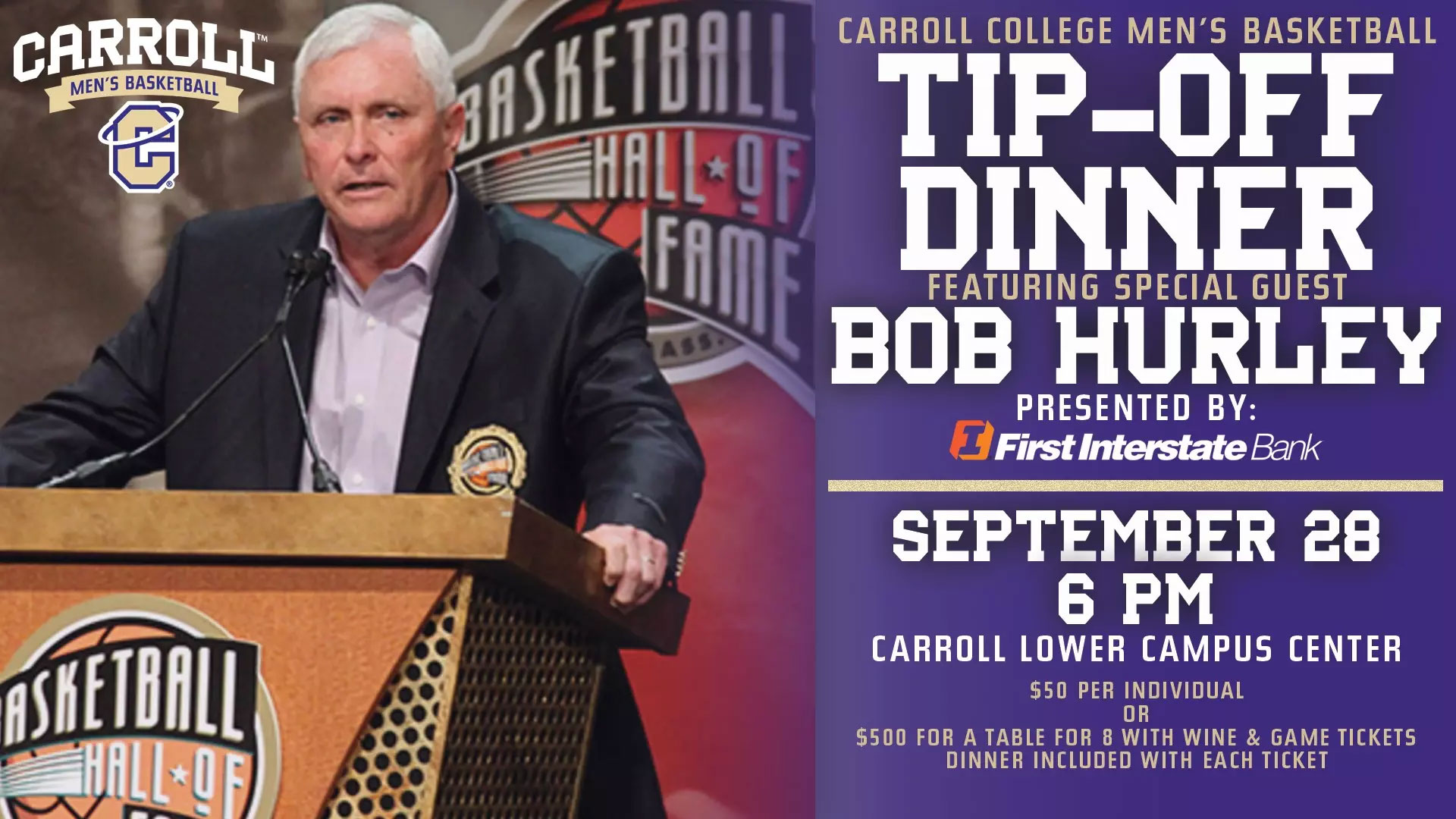 Basketball Tip-Off Dinner