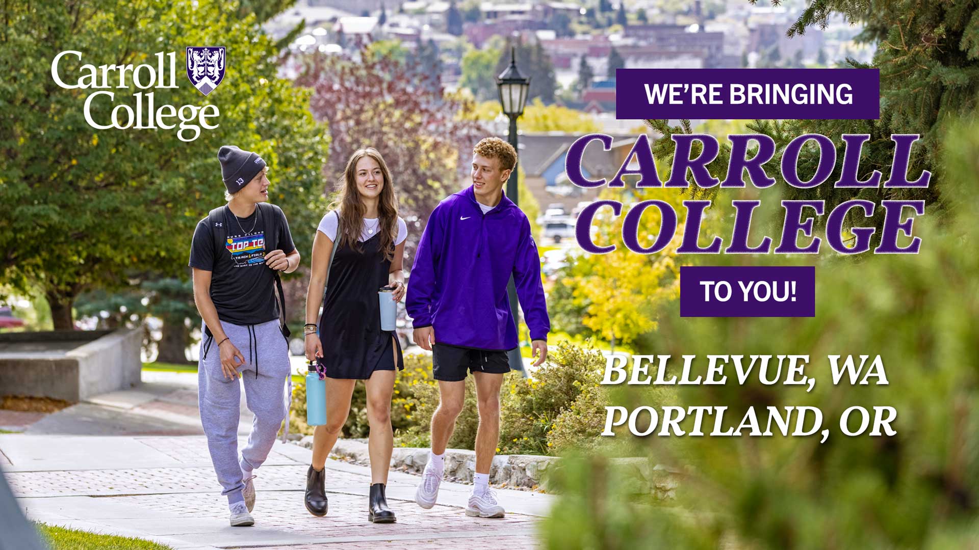 Admission in Bellevue and Portland