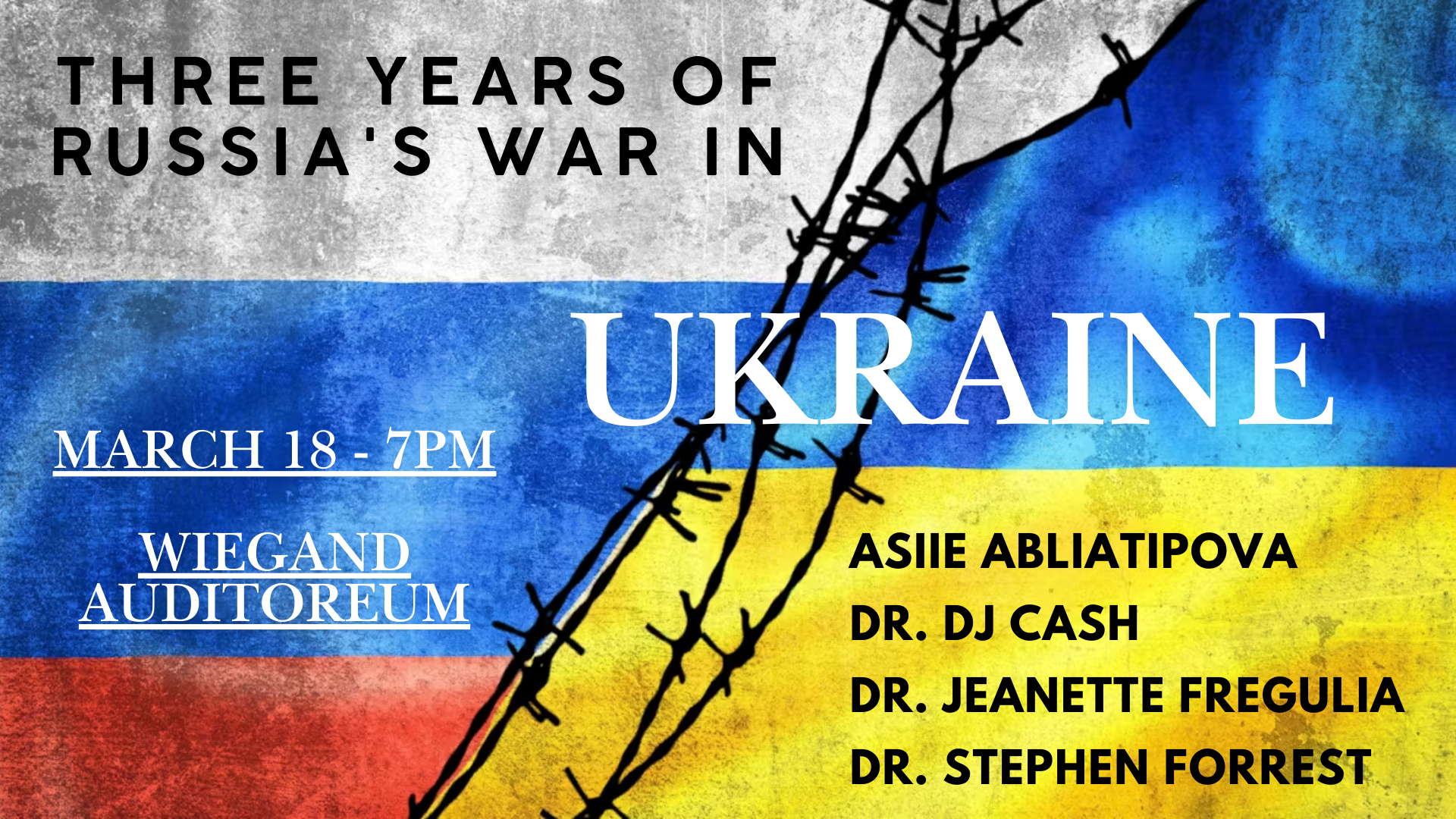 Three Years of Russia's War in Ukraine