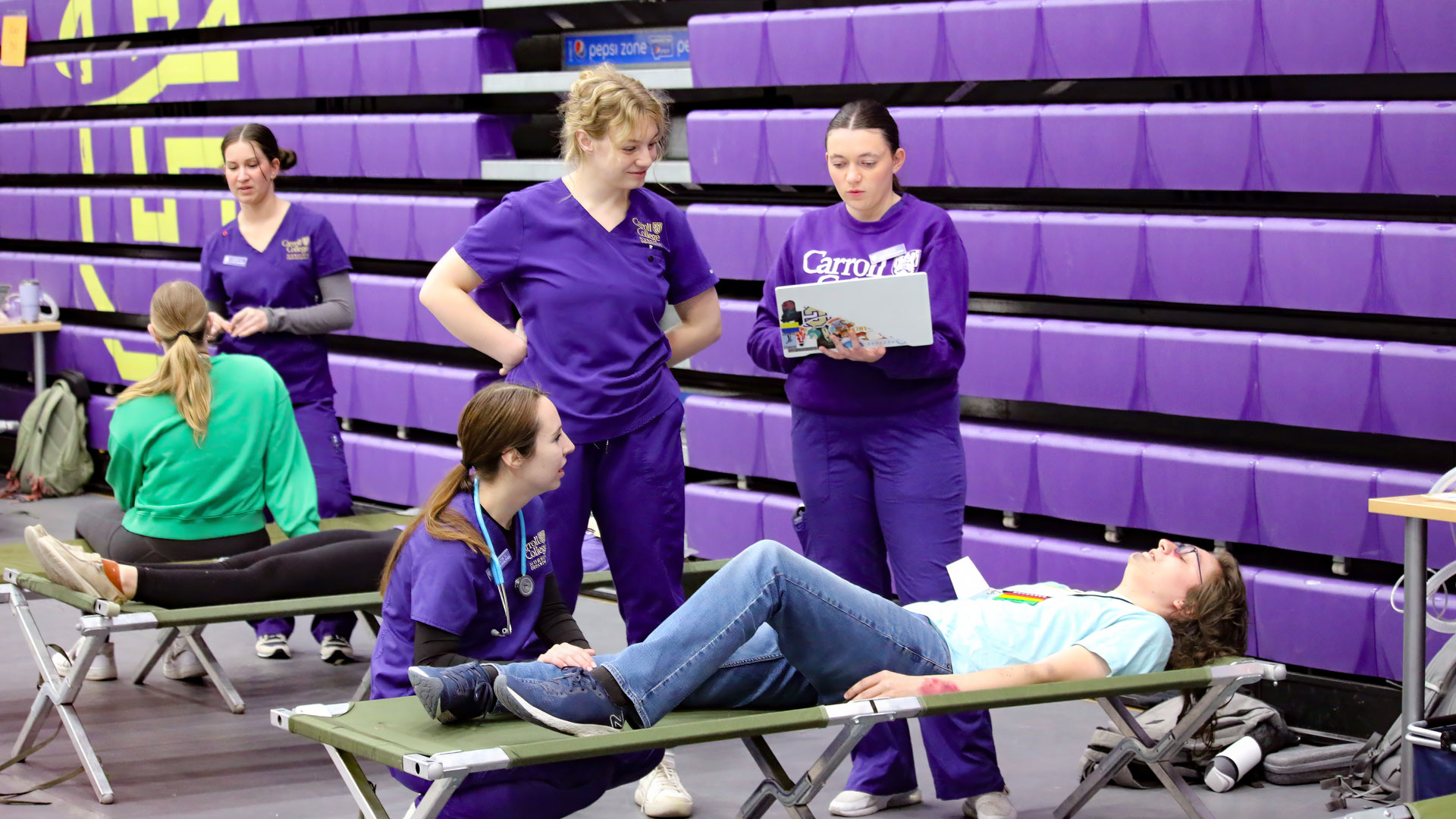 Nursing: Mock Mass Casualty Incident Training