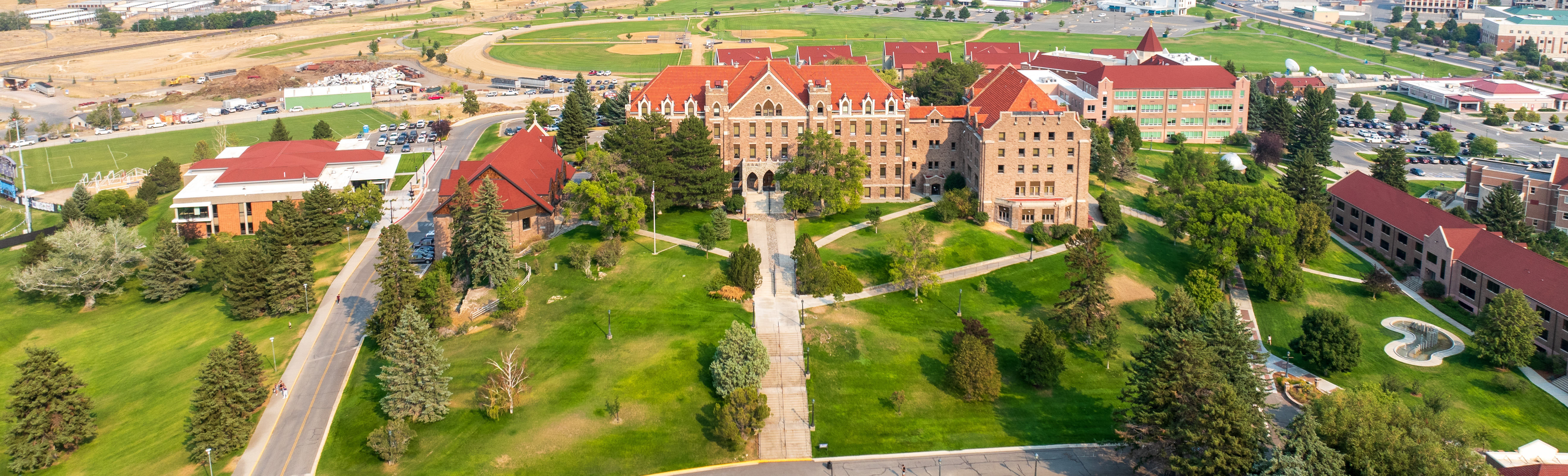 Wide Campus Shot