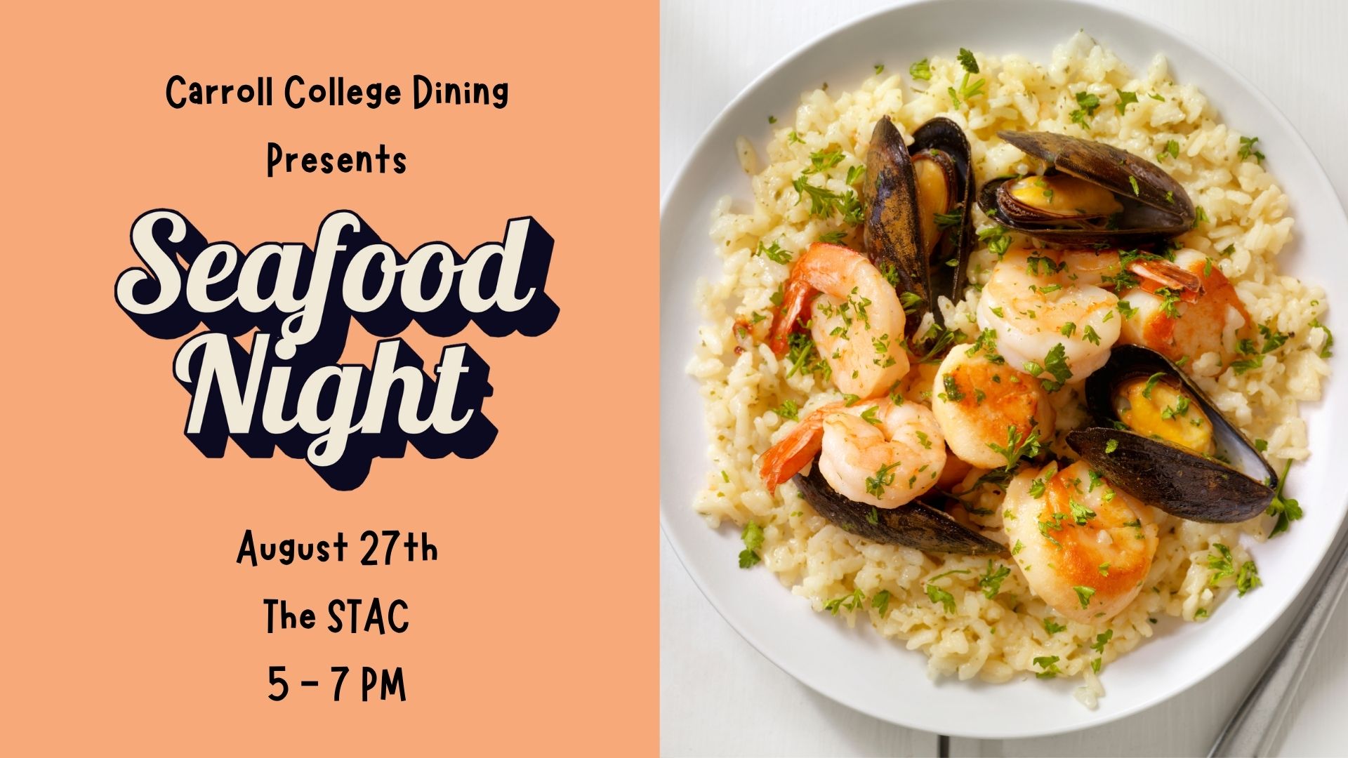STAC Seafood Night