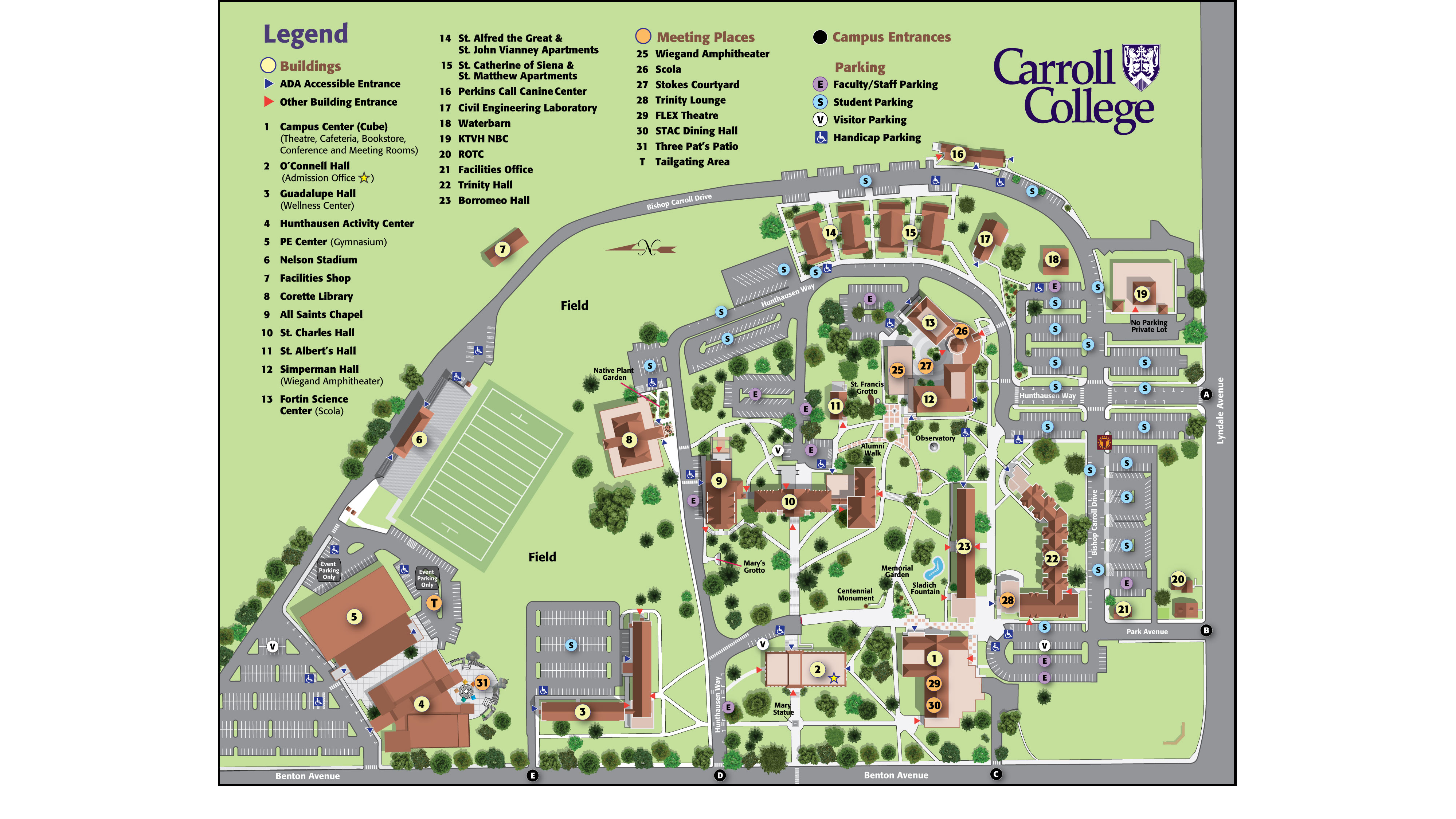 2025 Campus Map