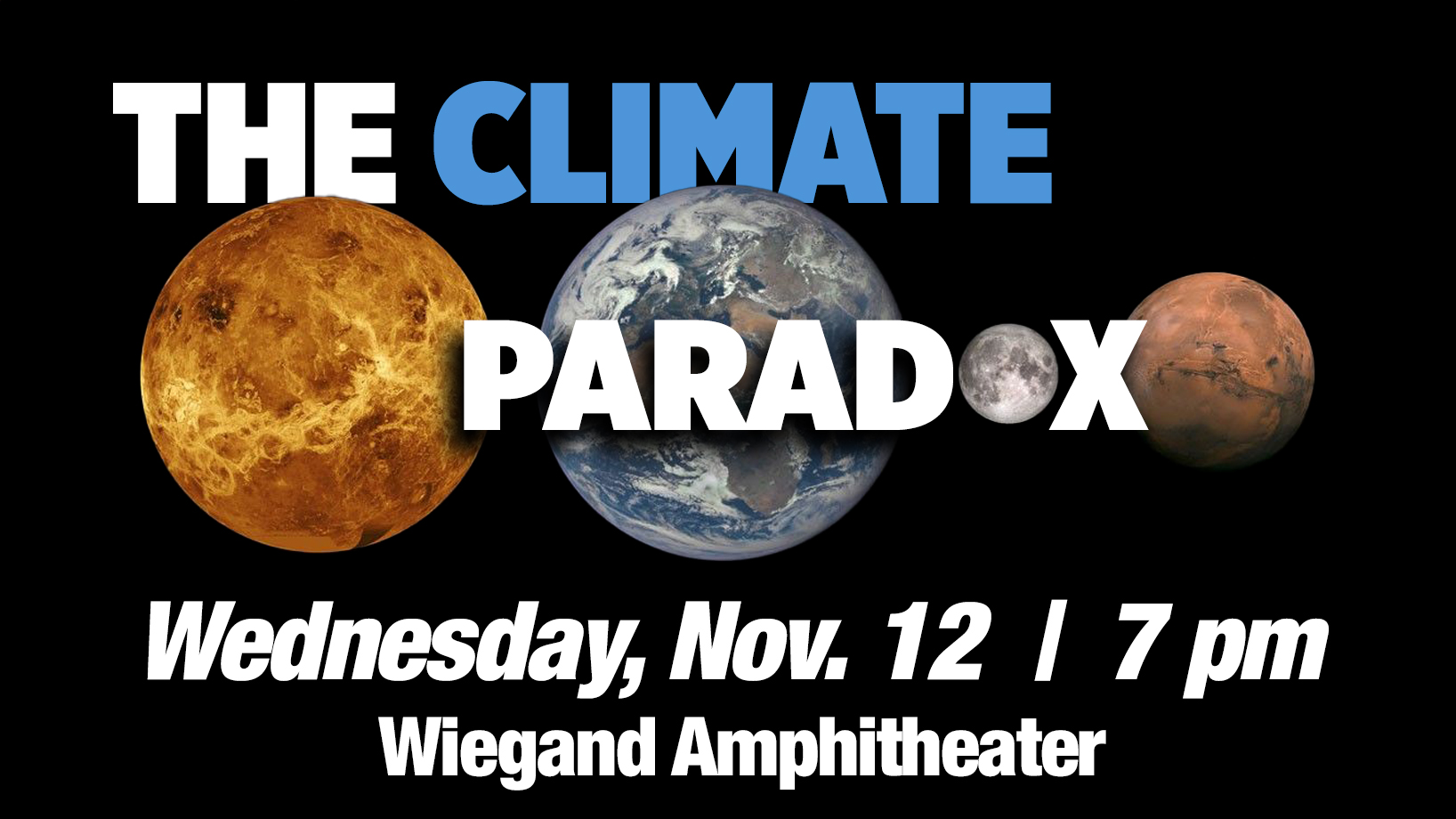 The Climate Paradox: Venus, Earth, and Mars