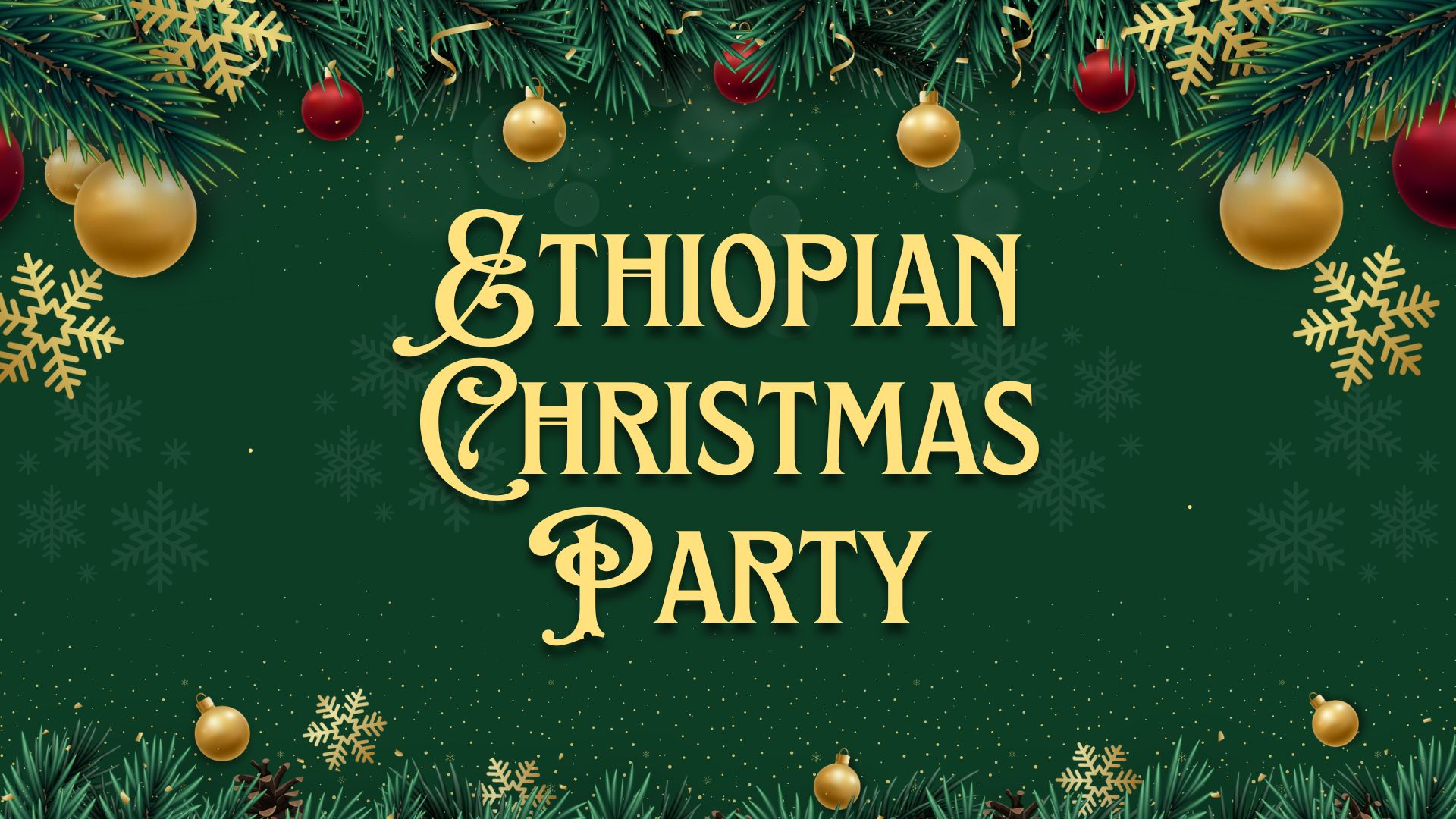 Alumni Ethiopian Christmas Party