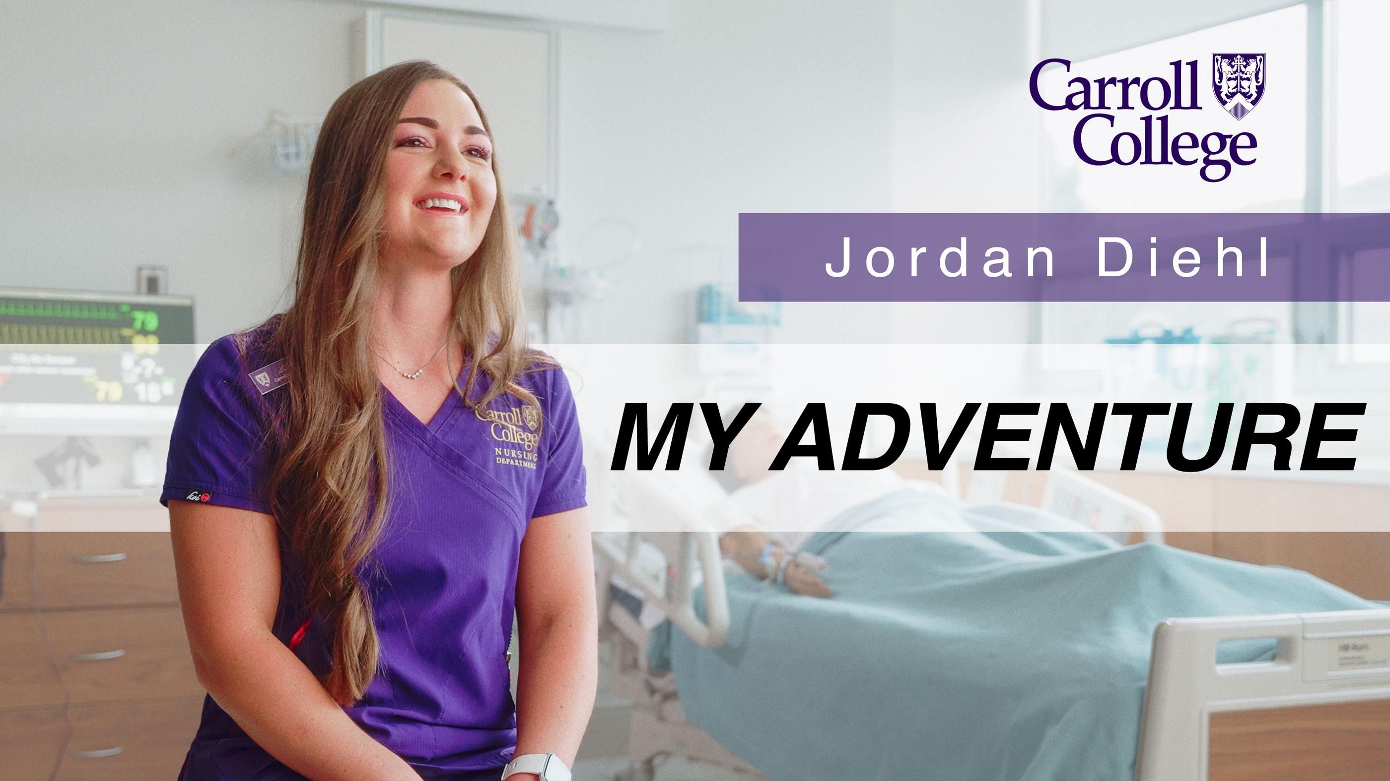 2022 Carroll College graduate Jordan Diehl shares her journey from Carroll College Nursing major to ICU Float Nurse at The Johns Hopkins Hospital.