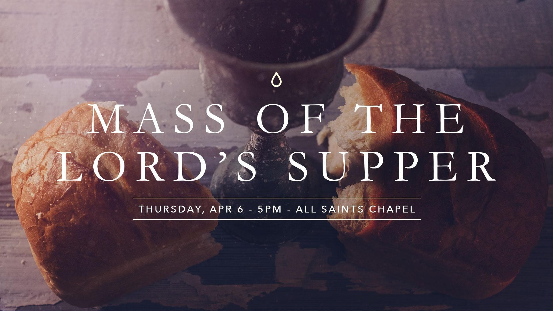 Mass of the Lord's Supper graphic