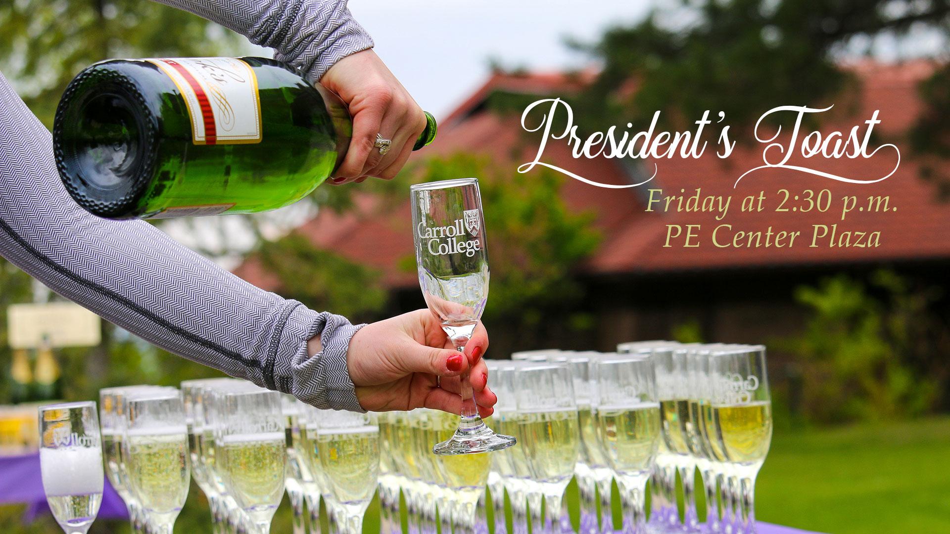 President's Toast graphic