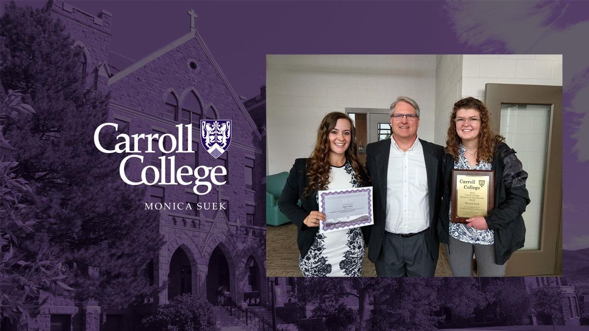 Carroll Honors Student For Exemplary Service | Carroll College