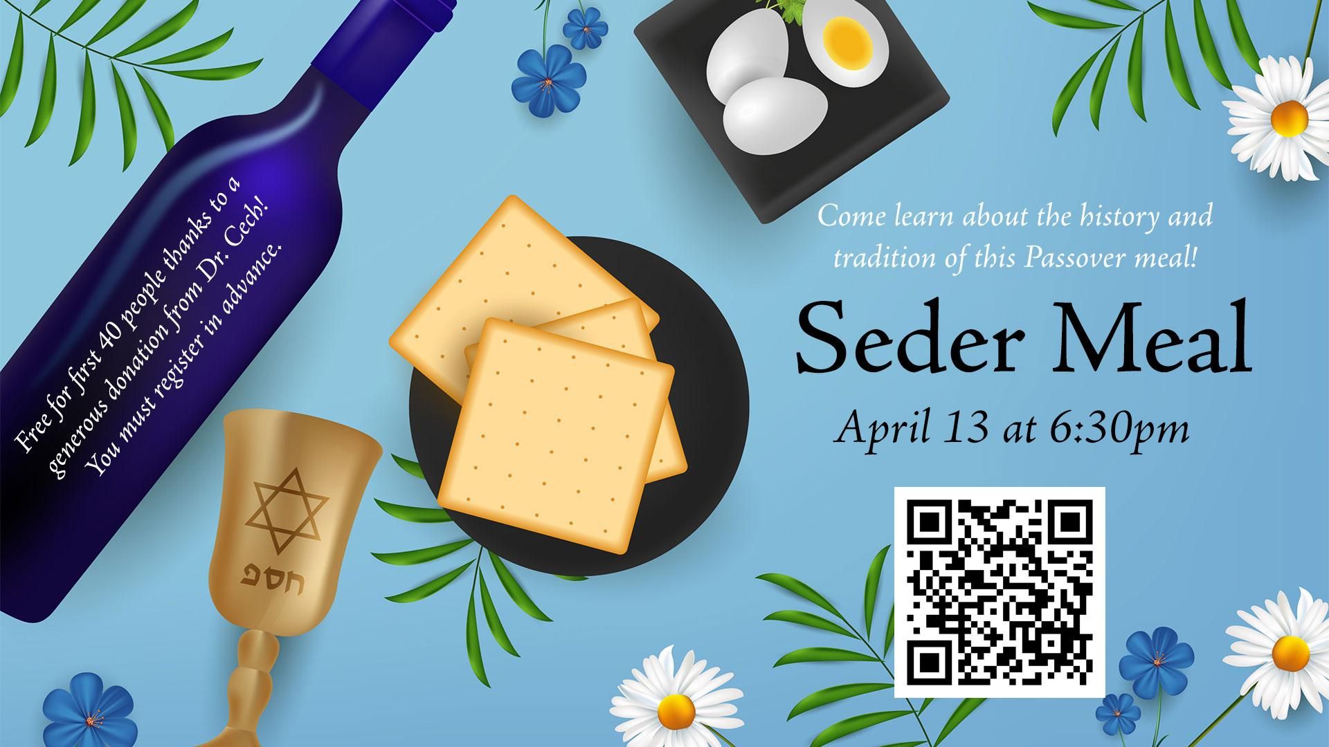 Seder Meal Graphic
