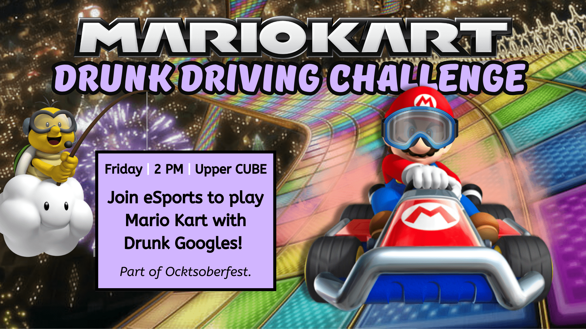 Mario Kart Drunk Driving Challenge