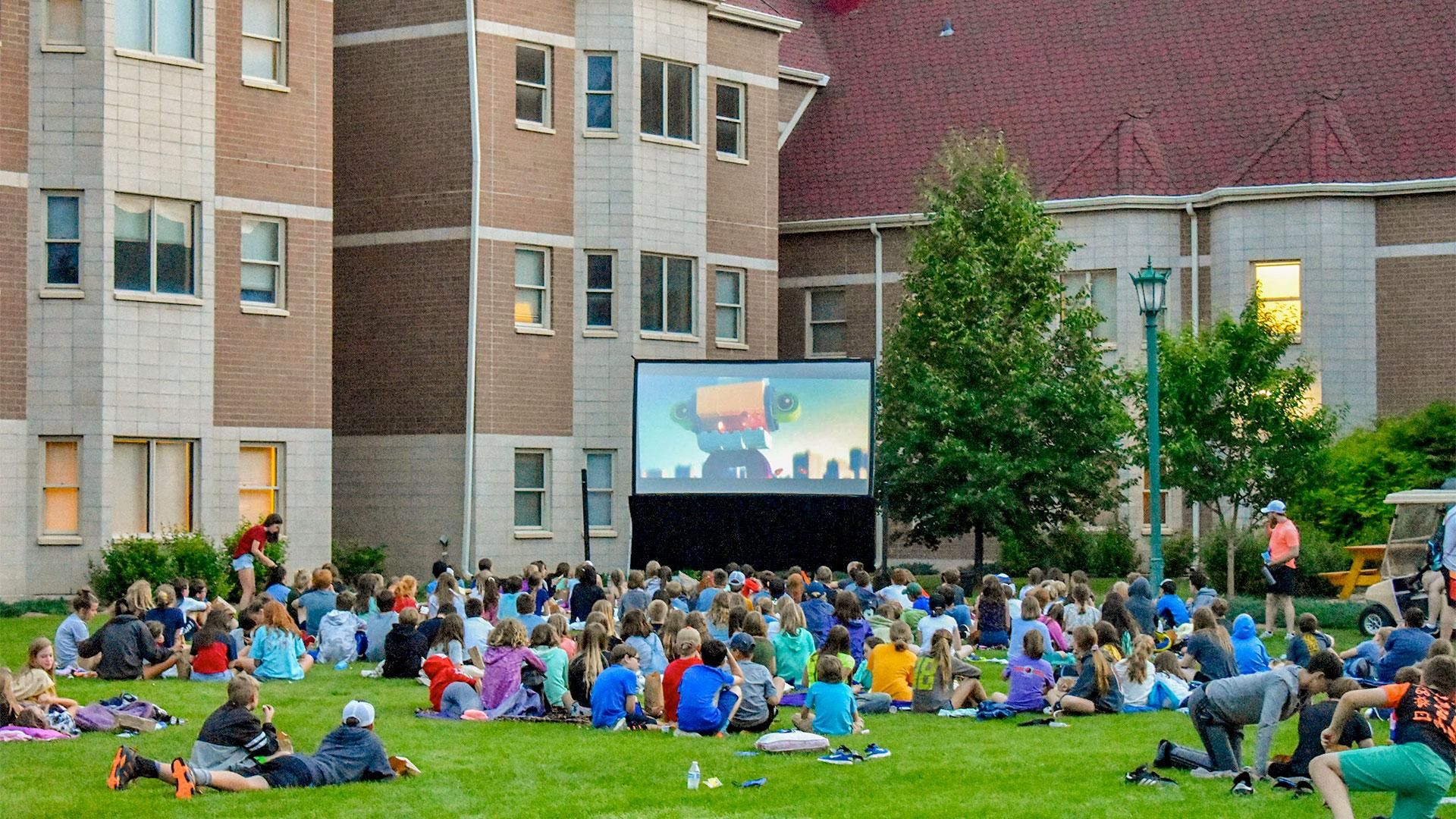 Gifted Institute - Outdoor Movie at Trinity