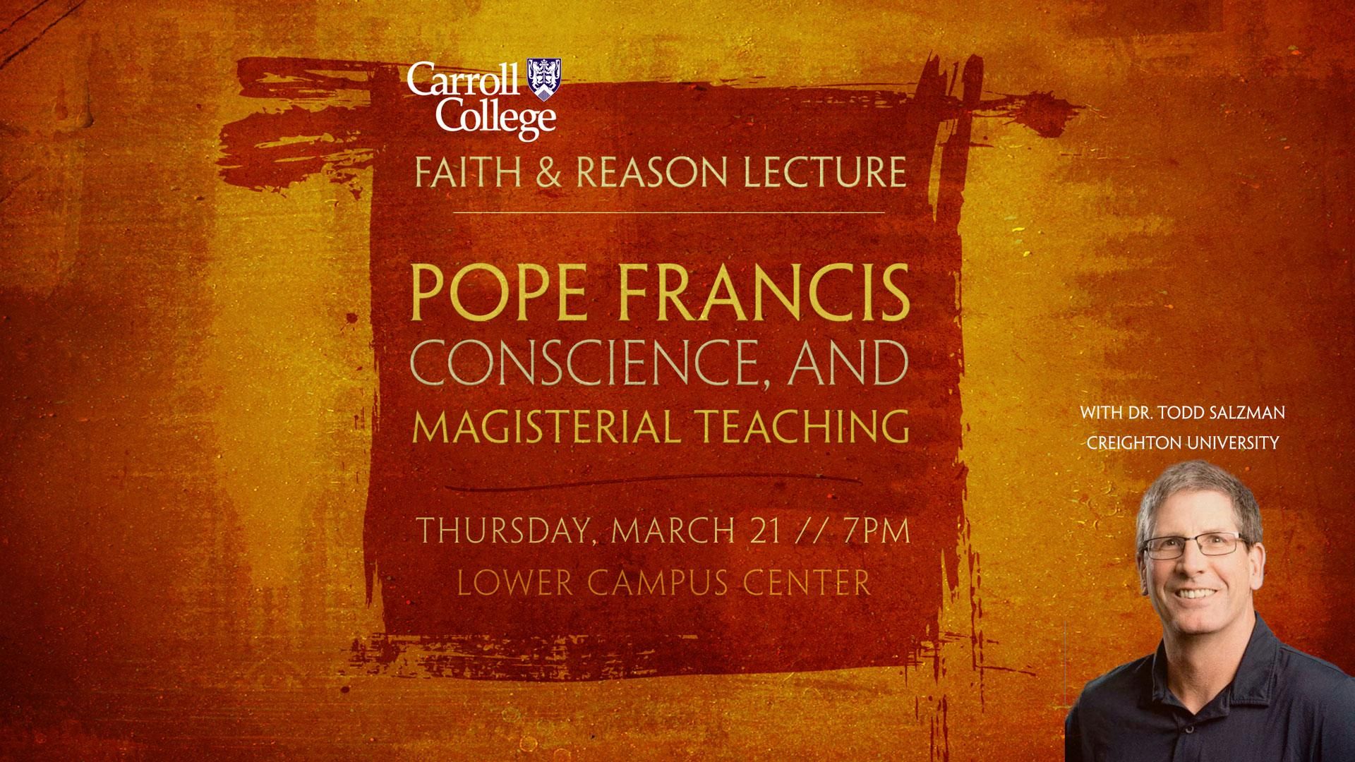 Faith and Reason Lecture