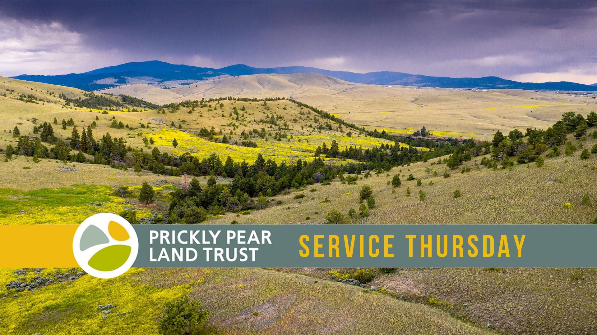 Prickly Pear Land Trust Service Thursday
