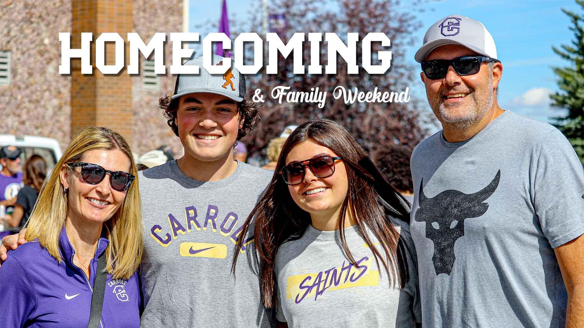 Homecoming and Family Weekend