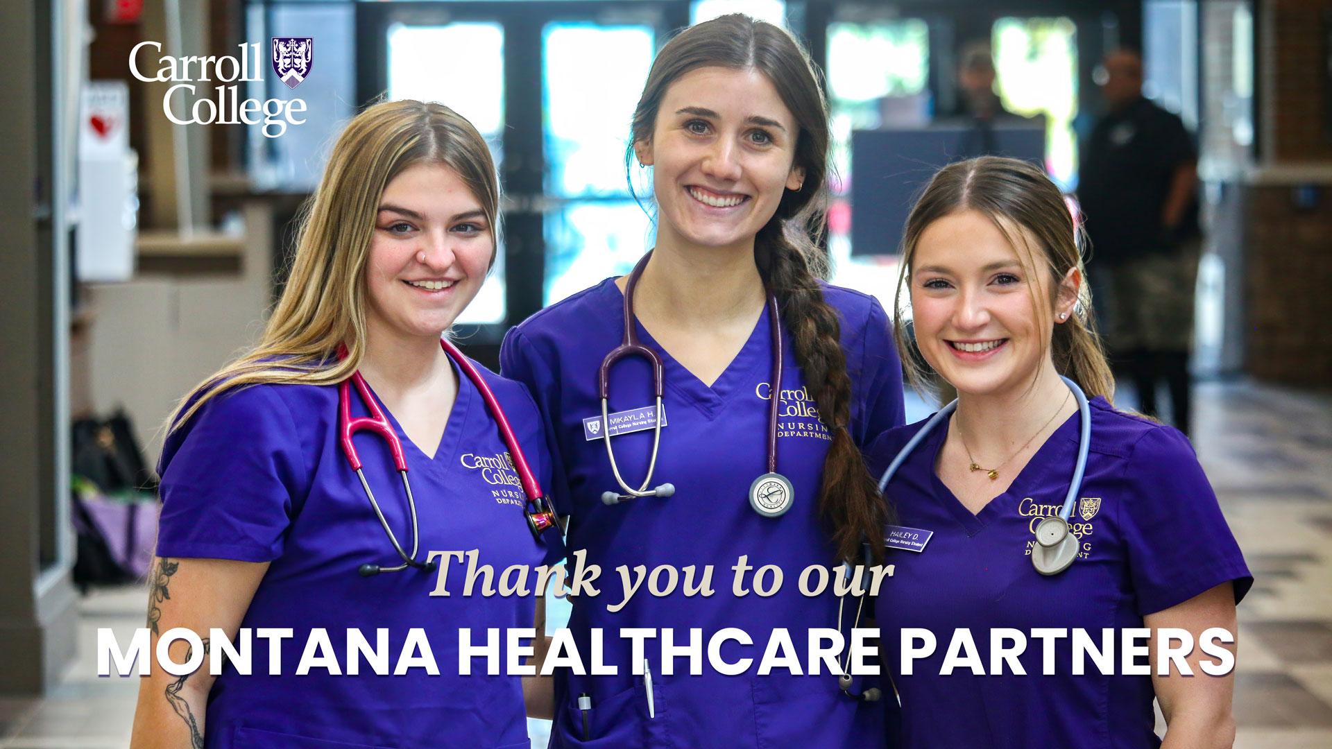 Nursing: Thank you to our Montana Healthcare Partners