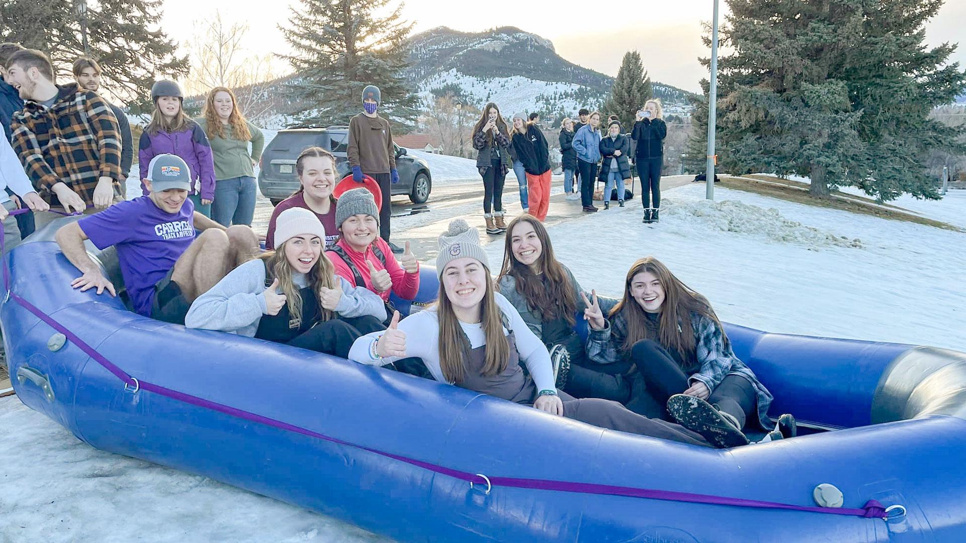 Guad Hill Sledding