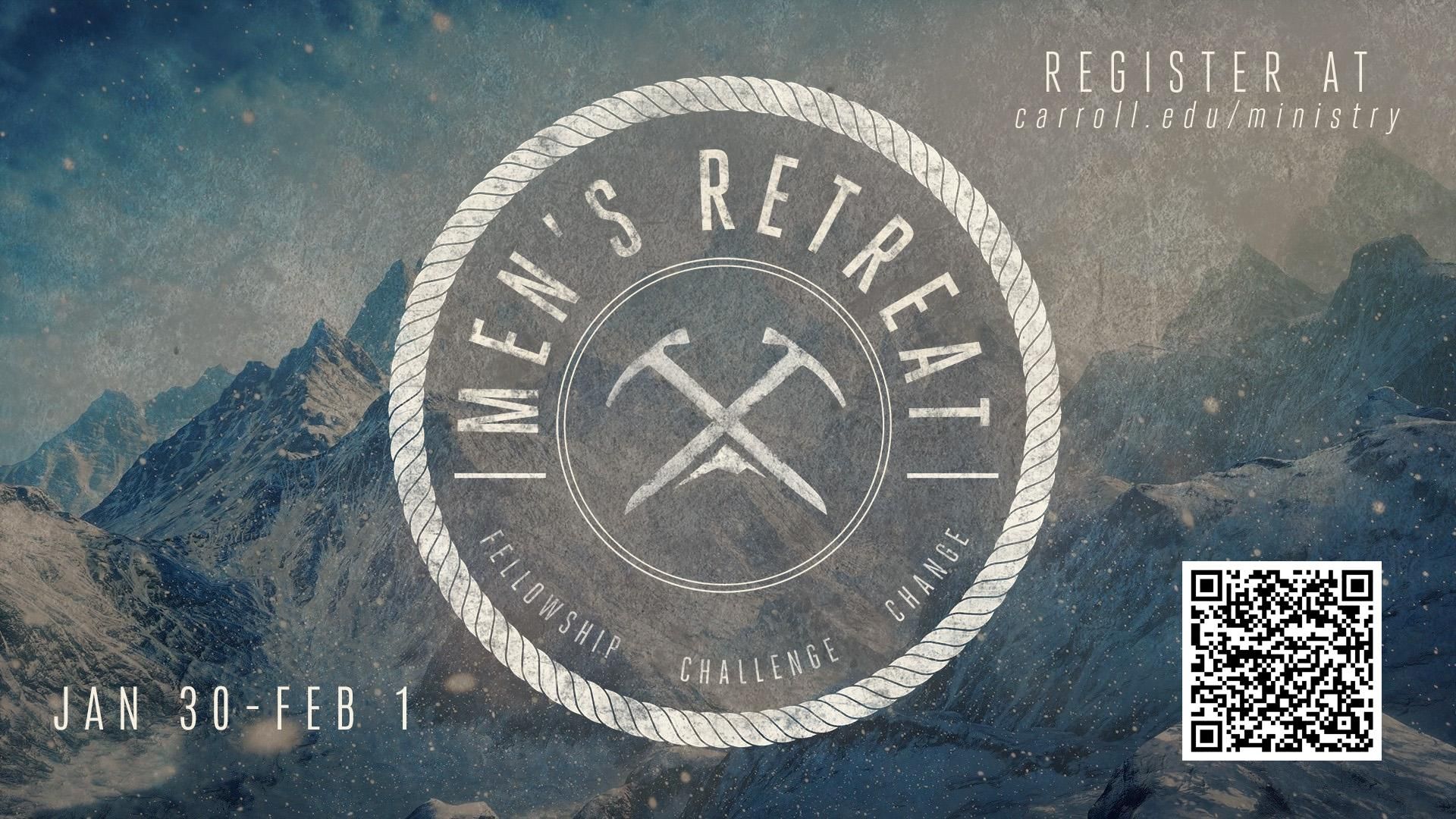 Men's Retreat Ad