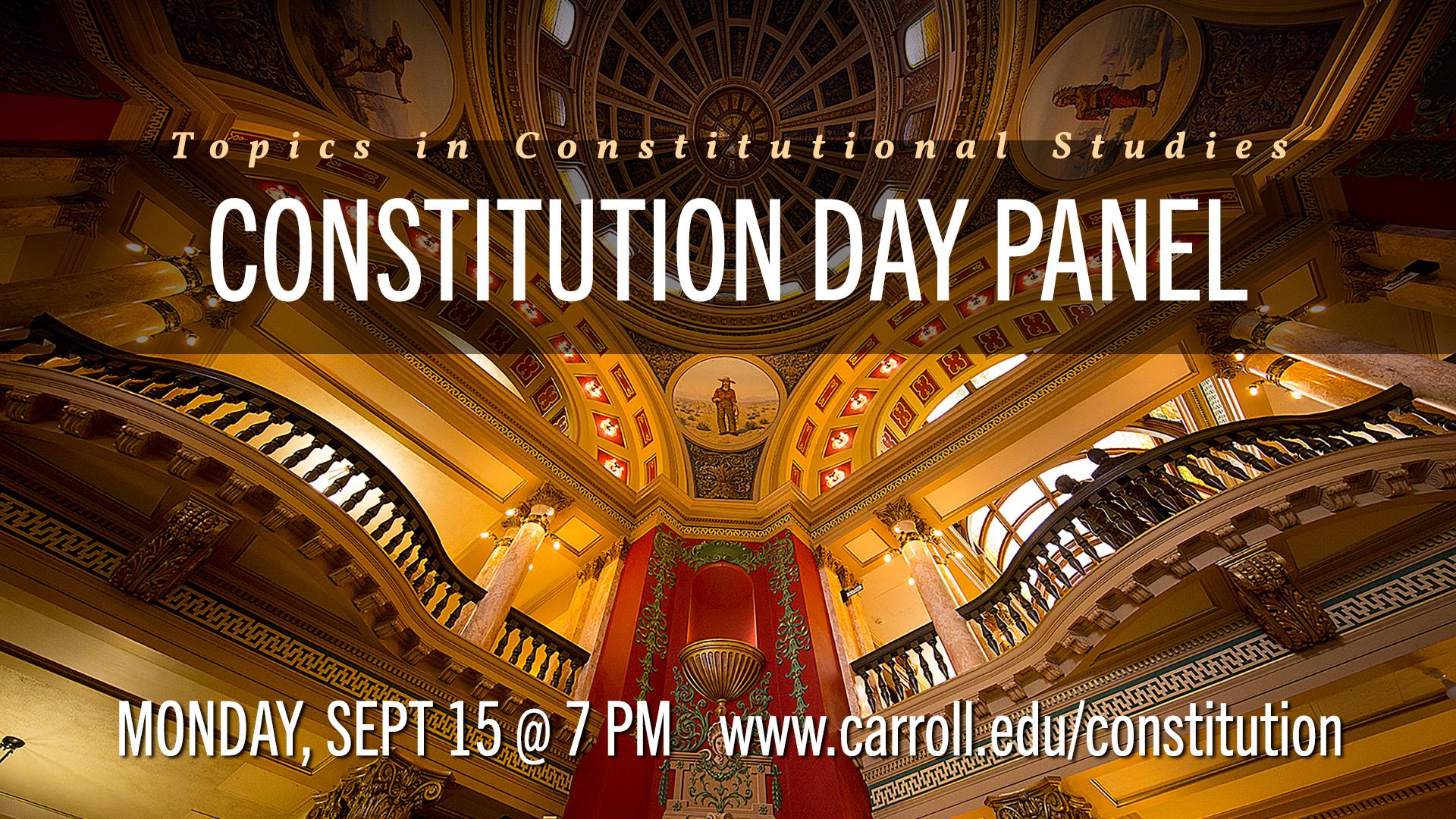 Constitution Day Lecture