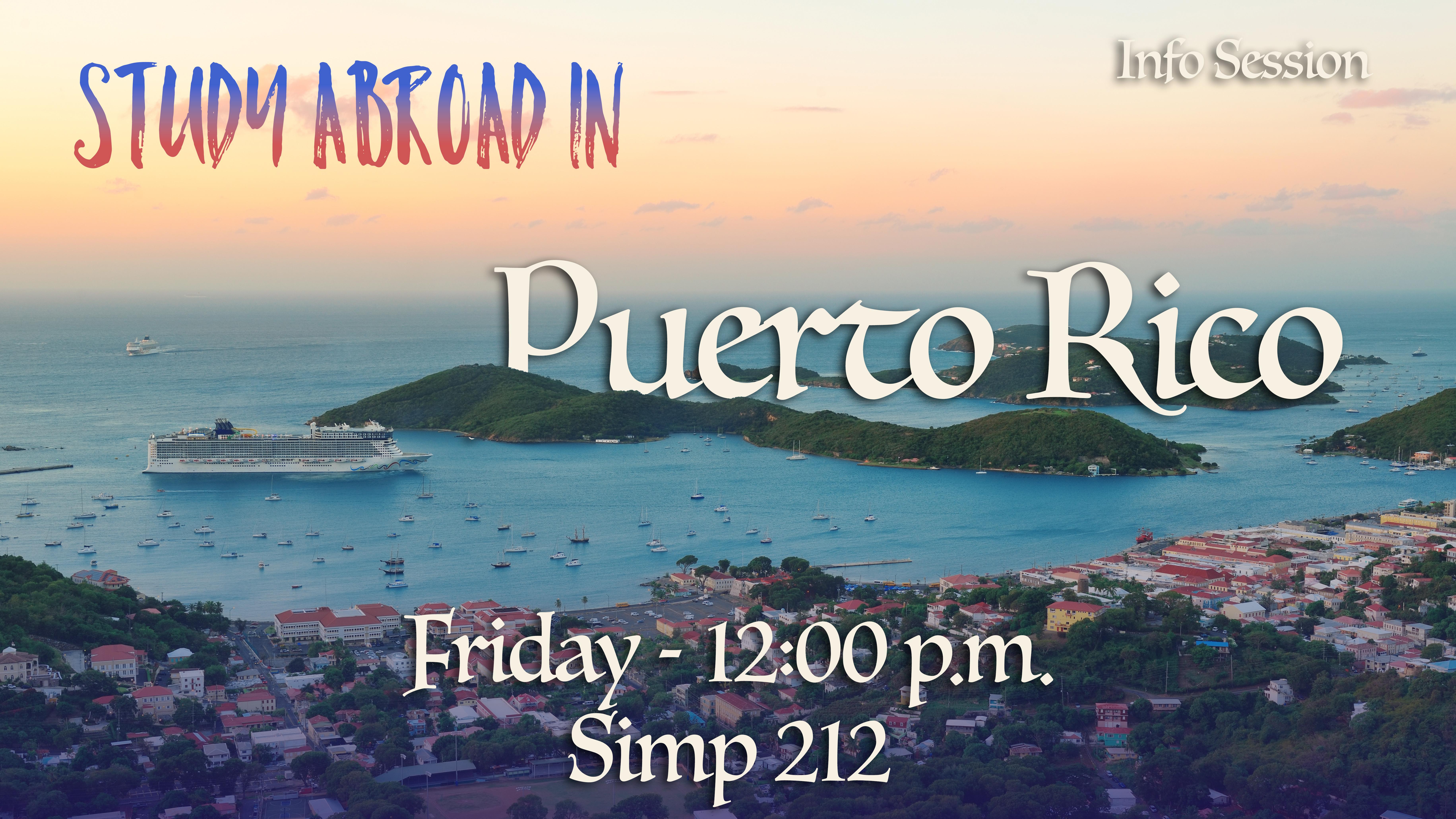 Study Abroad Puerto Rico